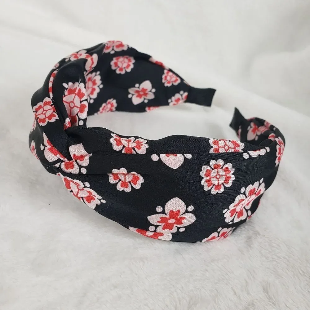 Floral Wide Band Headband